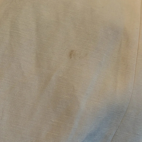 ❤️EPISODE  vintage women 10 blazer cream double breasted silk linen - Picture 8 of 8